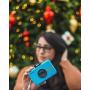 Zink Polaroid Snap Touch Portable Instant Print Digital Camera with LCD Touchscreen Display (Blue)