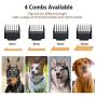 Maxshop Low Noise Rechargeable Dogs Clippers Grooming Trimming Kit Set with Long Life Battery Use for Small Middle Large Dogs and Cats Pets - Gold