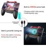 PUBG Mobile Controller with 2000mAh Power Bank and Cooling Fan,Mobile Game Controller for Fortnite/Rules of Survival,L1R1 Mobile Trigger Joystick Gamepad Joypad for 4.5-6.5" Android iOS Phone