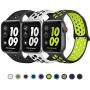 JuQBanke Sport Bands 3 Pack Compatible for Apple Watch Band 38mm 40mm 42mm 44mm, Soft Silicone Sport Replacement Wristband Compatible with iWatch Series 1/2/3/4/5