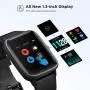 LETSCOM Smart Watch Fitness Tracker Heart Rate Monitor Step Calorie Counter Sleep Monitor Music Control IP68 Water Resistant 1.3" Color Touch Screen Activity Tracking Pedometer for Women Men LETSCOM Smart Watch Fitness Tracker Heart Rate Monitor Step Calorie Counter Sleep Monitor Music Control IP68 Water Resistant 1.3" Color Touch Screen Activity Tracking Pedometer for Women Men
