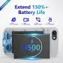 Battery Case for iPhone 6/6s, 4500mAh Portable Protective Charging Case Extended Rechargeable Battery Pack for 4.7 Inch iPhone 6/6s (Blue) Battery Case for iPhone 6/6s, 4500mAh Portable Protective Charging Case Extended Rechargeable Battery Pack for 4.7 Inch iPhone 6/6s (Blue)