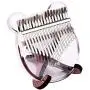 17-Key Kalimba Thumb Piano Musical Gift Transparent Acrylic Material with Carry Bag Tuning Hammer + Wooden Thumb Piano Stand