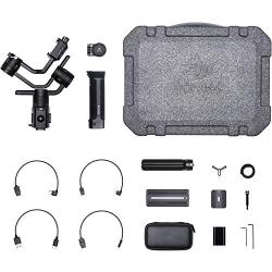 DJI Ronin-S Standard Kit 3-Axis Gimbal Stabilizer for Mirrorless and DSLR Cameras Comes with 64GB Micro SD, Focus Wheel, Accessories Box, 1 Year Limited Warranty, Black (CP.ZM.00000103.02)