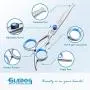 GLADOG Professional Dog Grooming Scissor with Safety Round Tips, Stainless Steel Pet Grooming Scissors, Sharp and Durable Pet Grooming Shears for Dogs and Cats GLADOG Professional Dog Grooming Scissor with Safety Round Tips, Stainless Steel Pet Grooming Scissors, Sharp and Durable Pet Grooming Shears for Dogs and Cats