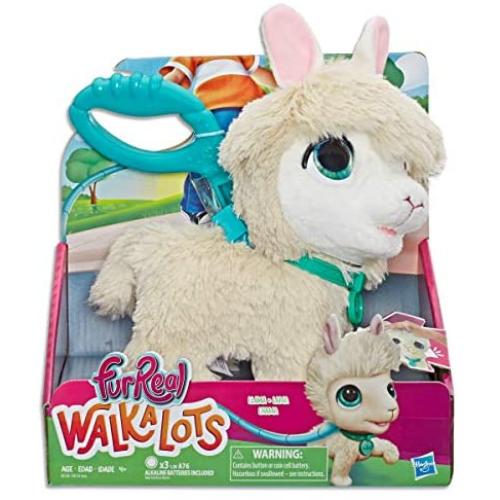 FurReal Walkalots Big Wags Llama Interactive Pet Toy, Sounds & Motion, Ages 4 & Up (E8728AS00)