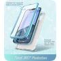 i-Blason Cosmo Full-Body Bumper Case for iPhone XR 2018 Release, Ocean Blue, 6.1"