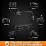 Zeadio Video Action Stabilizing Handle Grip Handheld Stabilizer with Hot-Shoe Mount for Canon Nikon Sony Panasonic Pentax Olympus DSLR Camera Camcorder