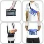 iKuShang Waterproof Pouch 2 Pack/3 Pack Waterproof Fanny Pack Waterproof Phone Case Waterproof Wallet Protect Your Valuables Safe & Dry Perfect for Boating Swimming Beach Pool Water Parks