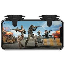 EMISH PUBG Mobile Game Controller Gamepad Trigger Aim Button L1R1 Shooter Joystick for iPhone Android Phone Game Pad Accesorios