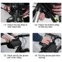 WOTOW Bike Frame Pannier Cell Phone Bag, Bicycle Front Top Tube Touchscreen Rain Proof Bag Rack Mountain Road Cycling Pack Double Pouch Mount Phone Bags for Smartphone