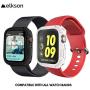 elkson Compatible with Apple Watch Series 5 4 Bumper case 44mm iwatch Quattro Series Cases Fall Protection Durable Military Grade Protective TPU Flexible Shock Proof Resist Men 44 mm Stealth Black
