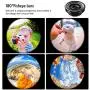 (2020 New Upgraded) Phone Camera Lens, 3 in 1 Cell Phone Lens Kit for iPhone, Samsung, 180°Fisheye Lens, 0.6X Wide Angle Lens, 15X Macro Lens, for TIK Tok Video, Live Show, Video Chat, Vlog, etc (2020 New Upgraded) Phone Camera Lens, 3 in 1 Cell Phone Lens Kit for iPhone, Samsung, 180°Fisheye Lens, 0.6X Wide Angle Lens, 15X Macro Lens, for TIK Tok Video, Live Show, Video Chat, Vlog, etc