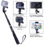 Smatree Q3 Telescoping Selfie Stick with Tripod Stand Compatible for GoPro Hero Fusion/8/7/6/5/4/3+/3/Session/GOPRO Hero 2018/DJI OSMO Action Camera,SJCAM,AKASO,Xiaomi Yi and Cell Phone