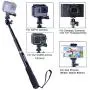 Smatree Q3 Telescoping Selfie Stick with Tripod Stand Compatible for GoPro Hero Fusion/8/7/6/5/4/3+/3/Session/GOPRO Hero 2018/DJI OSMO Action Camera,SJCAM,AKASO,Xiaomi Yi and Cell Phone