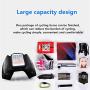 JHM Bike Frame Bag, Bicycle Phone Holder, Waterproof Cycling Front Top Tube Pouch Bike Frame Phone Mount Crossbar Storage Bags for Phone Smartphones Below 6.0