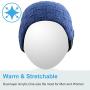 Mydeal Wireless Bluetooth Beanie Hat Music Knitted Cap with Headphone Headset Earphone Stereo Speakers and Mic Hands Free for Outdoor Sports Running Walking Jogging Skiing Snowboard