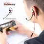 Gaming Earbuds with Microphone Noise Isolating in-Ear E-Sport Wired Earbud Pure Sound and Powerful Bass, Earphones Headset with Mic and Volume Control for Mac, PC, Switch, Mobile Phone with 3.5mm