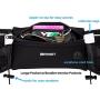 Running Hydration Belt with Water Bottles (2x 10oz), Fuel Belt Fits Iphone 6s Plus for Running, Race, Marathon, Hiking, Adjustable Waist Hydration Pack, Men & Women Runners Belt