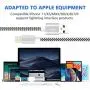 SHARLLEN iPhone Charger Cable Lightning Cable 5 Pack Nylon Braided 3FT/6FT/10FT Fast iPhone Charging Cord Long USB iPhone Data Cable Wire Compatible iPhone 11/ XS/Max/XR/X/8/8P/7/7P/6/iPad/iPod White SHARLLEN iPhone Charger Cable Lightning Cable 5 Pack Nylon Braided 3FT/6FT/10FT Fast iPhone Charging Cord Long USB iPhone Data Cable Wire Compatible iPhone 11/ XS/Max/XR/X/8/8P/7/7P/6/iPad/iPod White