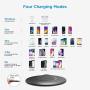 LETSCOM Wireless Charger,Qi-Certified 15W Fast Wireless Charging Pad with QC3.0 AC Adapter,Compatible with iPhone 11/11 Pro/XS Max/XR/XS/X/8/8+/Airpods,Galaxy Note 10/Note 10+/S10/S10+/S9/S8
