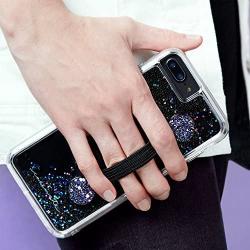 Case-Mate - STRAPS - Sparkly - Phone Grip - Phone Strap - Black Glitter