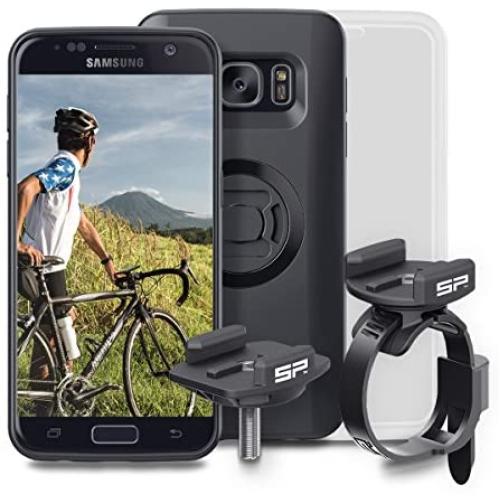 SP Connect Bike Bundle for Samsung Galaxy S7 Phone - Bicycle Smartphone Mounting System Includes Handlebar Clamp Stem Mount and Weather Cover