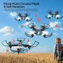 DROCON Mini Drones for Kids, Portable Pocket Quadcopter with Altitude Hold Mode, One-Key Take-Off & Landing, 3D Flips and Headless Mode, Easy to Fly for Beginners