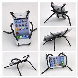 Rienar Universal Multi-Function Portable Spider Flexible Grip Holder for Smartphones and Tablets