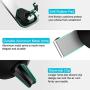 Gravity Car Phone Mount, iVoler Hands Free Auto Lock One Handed Air Vent Cradle Auto Release Cell Phone Holder One-Handed Design Compatible iPhone Xs MAX X 8 7 6 Plus Samsung S9 S8 S7 Note Sliver