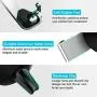 Gravity Car Phone Mount, iVoler Hands Free Auto Lock One Handed Air Vent Cradle Auto Release Cell Phone Holder One-Handed Design Compatible iPhone Xs MAX X 8 7 6 Plus Samsung S9 S8 S7 Note Sliver