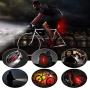 HASAGEI Rechargeable Bike Light,4 Light Modes Waterproof Headlight(1500Amh) with Side Warning Lights and 5 Modes Taillight, Can be Installed on Mountain Bike, Road Bike, and Scooter Without Tools