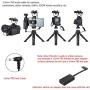 Ultracompact Cell Phone Video Microphone, Camera Video Mic for iPhone, Android Phone, GoPro Hero, DJI Osmo, DSLR, Video Camera on Vlogging/Wedding/Interview/Podcasting/Facebook Live/Run-n-Gun Shoot