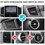 VICSEED Easy Car Phone Mount, Upgraded Air Vent Phone Holder for Car, Handsfree Cell Phone Car Mount Fit for iPhone SE 9 11 Pro Max XR Xs Max Xs X 8 7 6 Plus, Samsung Note 10 S20 S10 S9 LG Google Etc.
