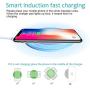 IVY Qi Wireless Charger Pad for iPhone 11,11 Pro,11 Pro Max,XS Max,XR,XS,8,8 Plus for Samsung S10,S9,S8,S7,Note10,Note9,Note8 with 10W Fast-Charging