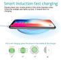 IVY Qi Wireless Charger Pad for iPhone 11,11 Pro,11 Pro Max,XS Max,XR,XS,8,8 Plus for Samsung S10,S9,S8,S7,Note10,Note9,Note8 with 10W Fast-Charging