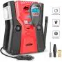 Oasser Air Compressor Tire Inflator Detachable Digital Pressure Gauge 2-in-1 Multi-Functional Air Pump for Cars Motorcycles Bicycles and Other Inflatables Balls with 120W 12V P7