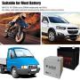 NDDI Automatic Battery Charger, 6V-12V 5000mA Quick Smart Trickle Battery Charger for Motorcycle Car Boat Lawn Mower(5A)