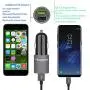 Meagoes Fast USB C Car Charger, Compatible for Samsung Galaxy S20 Plus/S20 Ultra/S20/S10+/S10/S10e/S9+/S9/S8+, Note 10 Plus/10/9/8, LG V50/V40/G8/G7, Quick Charge 3.0 USB Car Adapter with Type C Cable Meagoes Fast USB C Car Charger, Compatible for Samsung Galaxy S20 Plus/S20 Ultra/S20/S10+/S10/S10e/S9+/S9/S8+, Note 10 Plus/10/9/8, LG V50/V40/G8/G7, Quick Charge 3.0 USB Car Adapter with Type C Cable