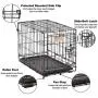 MidWest Homes for Pets Dog Crate | iCrate Single Door & Double Door Folding Metal Dog Crates | Fully Equipped MidWest Homes for Pets Dog Crate | iCrate Single Door & Double Door Folding Metal Dog Crates | Fully Equipped