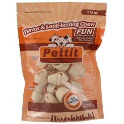 Pettit Flavor Long-Lasting Chew Fun NO Rawhide Vitamin&Minernl Enricher Vegetable and Chicken Dog Chews