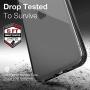 Defense Clear, iPhone 11 Case - Military Grade Drop Protection, Shock Protection, Clear Protective Case for Apple iPhone 11, (Smoked Black)