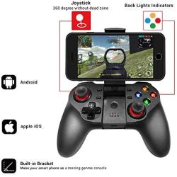 CHENGDAO Mobile Smartphone Gaming Controller Wireless Compatible iPhone,iPad,iOS,Android,Tablet - V018