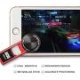 GEE·D iPad Game Controller, Gaming Joystick for Shooting, Battle Royale, Fighting and Survival Games | Cellphone Stand Joypad for Tablets, iPhone and Android Phones (J036 Red)