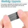 Finger Sleeves for Gaming, [8 Pack] Mobile Game Finger Sleeve Sets Touch Screen Finger Cot Smooth Thin Anti-Sweat Breathable for Mobile Games, Compatible with iPhone/iPad/Android Phone and Tablet