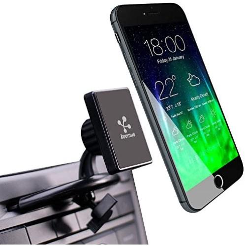Koomus Magnetos CD Magnetic Cradle-less Smartphone Car Mount