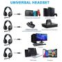 LETTON Stereo Gaming Headset for Xbox One, PS4, PC, Over Ear Headphones with Noise Cancelling Mic, Volume Controller, Bass Surround, Soft Memory Earmuffs for Computer Laptop Mac LETTON Stereo Gaming Headset for Xbox One, PS4, PC, Over Ear Headphones with Noise Cancelling Mic, Volume Controller, Bass Surround, Soft Memory Earmuffs for Computer Laptop Mac