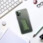 [2PC] WUOJI Finger Strap Phone Holder - Ultra Thin Anti-Slip Universal Cell Phone Grips Band Holder for Back of Phone (DarkGreen)