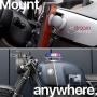 Sphere: The Anywhere-Mount for Your Phone & GoPro - Ultra-Mobile, Bi-Magnetic Cell Phone Holder for Car, Desk - Grey
