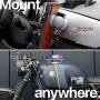 Sphere: The Anywhere-Mount for Your Phone & GoPro - Ultra-Mobile, Bi-Magnetic Cell Phone Holder for Car, Desk - Grey